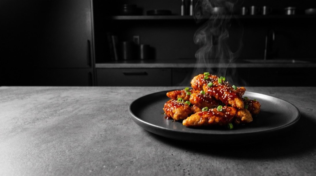 Korean BBQ chicken tenders